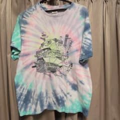 LサイズDELTA PRO WEIGHTハウルの動く城タイダイTシャツLサイズ染のサムネイル