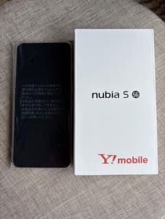 nubia S 5G ホワイト Y!mobile A403ZTのサムネイル