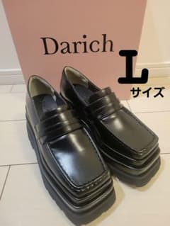 Darich ブラックローファー Lサイズ Darich ブラック ローファー 厚底 Lサイズ - メルカリ