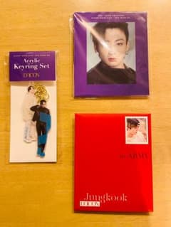 armyしてる様専用　dicon BTS JUNGKOOK グク ver 付属品のサムネイル