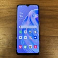 OPPO reno3a スマホ本体 グラデーションブルー おまけ付きのサムネイル