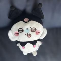タグ付】クロミ×モモンガ ちいかわ bigぬいぐるみ サンリオ