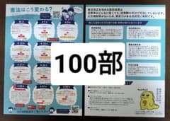チラシ100部原価「憲法はこう変わる？」のサムネイル