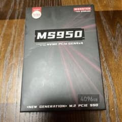【新品】Monster Storage 4TB MS950 NVMe 高速SSDのサムネイル