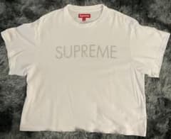 Supreme スタッズロゴ Tシャツ ホワイトのサムネイル