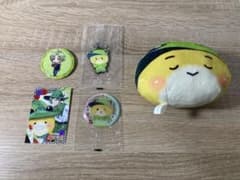 화려한 복숭아 시바 봉제 장난감 트레카 캔 배지 마스코트