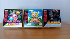 バーチャルボーイ 本体+ソフトセット バーチャルボーイ本体 + ソフト6本 + ACアダプタタップ + ACアダプタ