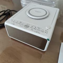 KENI CDクロックラジオ　LC-10W　ホワイトのサムネイル