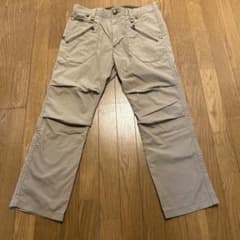 さ*ん様 極美品EDWINベイカーパンツ L ベージュ 裏地ペイズリー シンチバのサムネイル