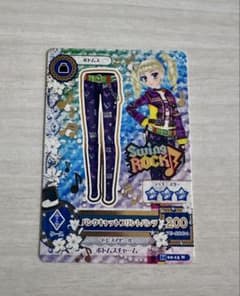 アイカツ パンクキャットプリントパンツのサムネイル