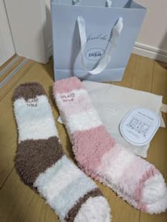 袋とタグ有GELATOPIQUEジェラートピケもこもこソックス靴下ジェラピケ2