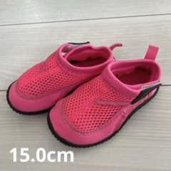 キッズ　ウォーターシューズ　15cm ピンクのサムネイル