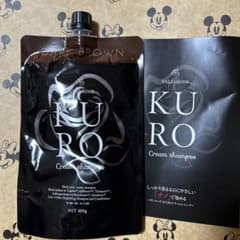 VALIANROSE KURO クリームシャンプーダークブラウン 400gのサムネイル
