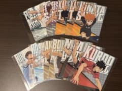 ハイキュー!! ミニクリアファイルガム まとめ売りのサムネイル