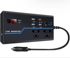 200W インバーター 12V/24V 110V シガーソケットのサムネイル
