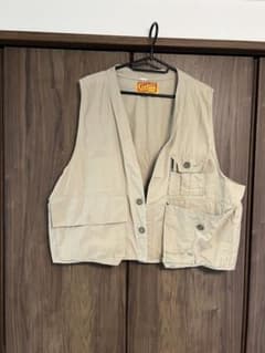 Corrie's ベージュ メンズ　ベスト　古着のサムネイル
