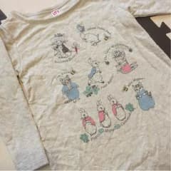 カヨ様専用＊ワッフルロンＴ2枚とピーターラビット ワンピース 110のサムネイル