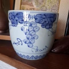 和柄 ワインクーラー 陶器 シャンパンクーラー 花器 鉢植 - メルカリ
