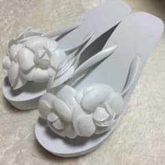 ビーチサンダル 白のサムネイル