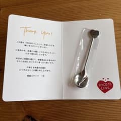 桃屋 MOMOフェス オリジナル ハート型 スプーンのサムネイル