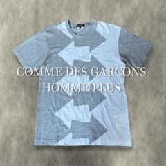 14ss】希少 コムデギャルソンオムプリュス 矢印パッチワークTシャツ S 