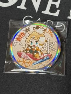 유키 미쿠 SNOWMIKU2016 카가미네 린 캔 배지