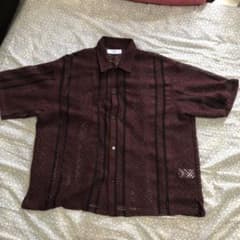 RAGEBLUE ルーズメッシュ柄シャツのサムネイル