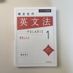 大学入試問題集 関正生の英文法ポラリス[1 標準レベル]のサムネイル