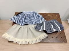特価品♡リカちゃん着せ替え用スカート3種⟡.·*.早い者勝ち！のサムネイル