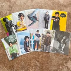 二宮和也　クリアファイルセットのサムネイル