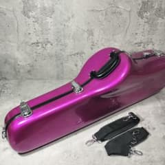 初代 C.C.シャイニーケース テナーサックス用 ハードケース 紫 初代 C.C.シャイニーケース テナーサックス用 ハードケース 紫 - メルカリ