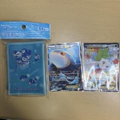 カイオーガEX シェイミEX ポッチャマカードスリーブ(未開封)のサムネイル
