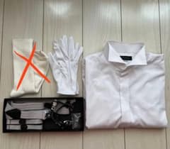 GENTRIND 白シャツ結婚式小物5点セットのサムネイル