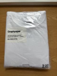 新品未開封グラフペーパーgraphpaper パックT 3 白のサムネイル