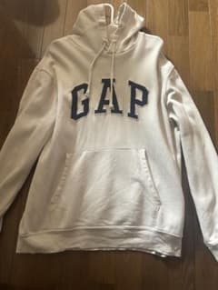 メンズ GAP プルオーバーパーカー ホワイトのサムネイル