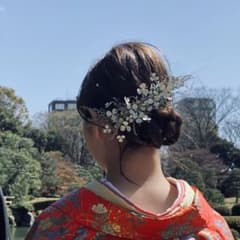 メゾンシュシュ ヘッドドレス　ミミ キャメルのサムネイル