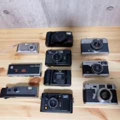 フィルムカメラまとめ　デジタルカメラ　9点セットジャンク品　動作未確認部品取り用のサムネイル
