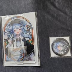 武*玖様 ステンドグラス風アクリルスタンド 缶バッジ Sherry セット 橘シのサムネイル