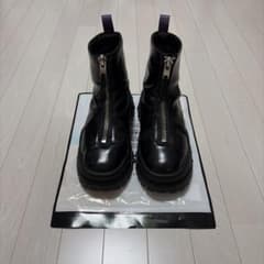 eytys raven サイズ39/25.4cm フロントジップブーツ ブラック - メルカリ