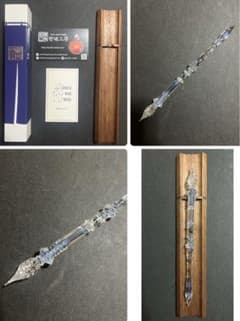 哲磋工房 ガラスペン 星の小夜曲 ＆ デザインフェスタ出店記念コラボペントレイのサムネイル