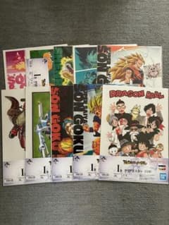 ドラゴンボール　一番くじ　I賞　クリアポスター　コンプリートセット