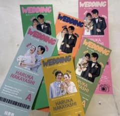 雑誌風 POPEYE風 エスコートカード wedding ウェディング 結婚式