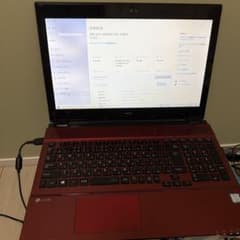 NEC LAVIE ノートPC Intel Core i7 4GB RAMのサムネイル