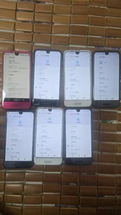 SHARP AQUOS SHV41 本体 7台セット まとめ売りのサムネイル