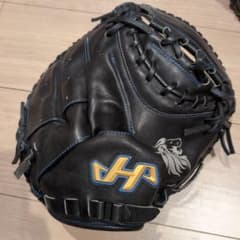 最終値下げハタケヤマ　キャッチャーミット　甲斐モデル軟式野球グローブ 黒 m73579001857_1.jpg?1755026430