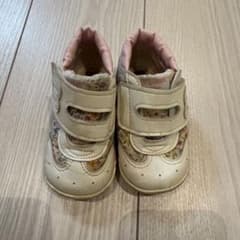 ミキハウス ベビーシューズ 13.0cm 花柄のサムネイル