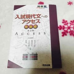入試現代文へのアクセス 発展編のサムネイル