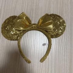 東京ディズニーリゾート カチューシャ ゴールド スパンコールのサムネイル