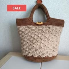 ハンドメイド ニットバッグ (516)のサムネイル