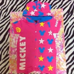70cm♡ミッキー耳付きロンパースのサムネイル